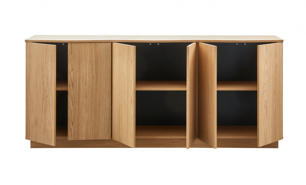 ZUMA Sideboard Ek i gruppen Vardagsrum / Frvaringsmbler / Sideboards hos SoffaDirekt.se (375184-TP)