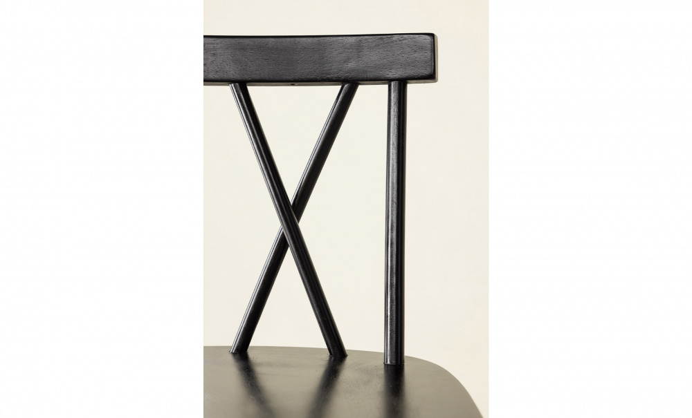 MONICA Barstol 90cm Svart i gruppen Matplats / Sittmbler / Barstolar hos SoffaDirekt.se (44100-071)