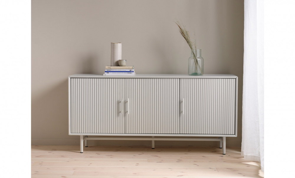 PIM Sideboard Greige i gruppen Vardagsrum / Frvaringsmbler / Sideboards hos SoffaDirekt.se (49700000)