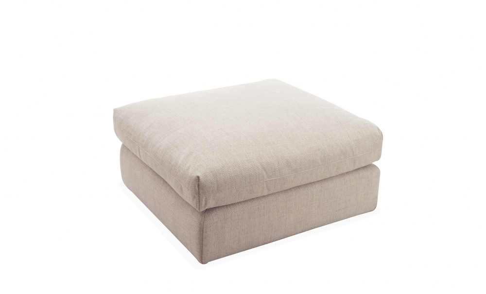 TRIBECA Fotpall Beige i gruppen Vardagsrum / Soffor / Fotpallar hos SoffaDirekt.se (6112-TRIBFS-HO4)