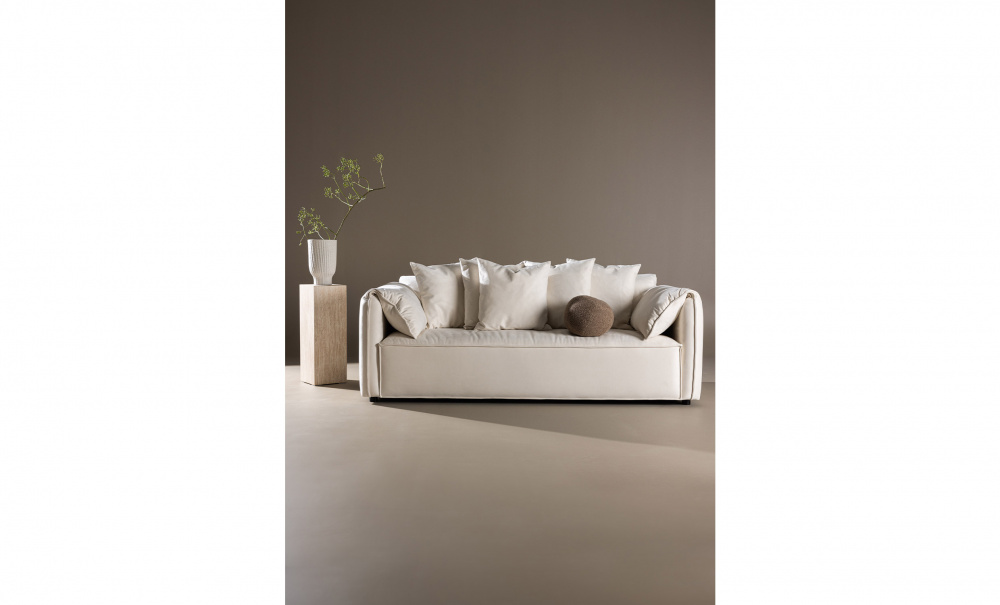 VEGA 3-Sitssoffa Beige i gruppen Vardagsrum / Soffor / 3-sits soffor hos SoffaDirekt.se (61801-102)