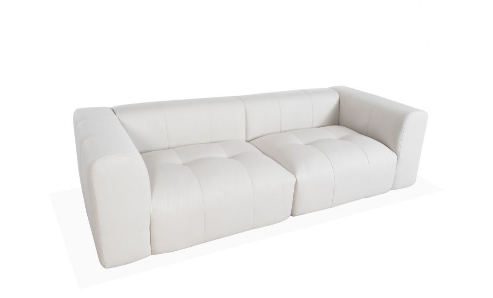 CLOUD 3-sitssoffa Beige i gruppen Vardagsrum / Soffor / 3-sits soffor hos SoffaDirekt.se (CL-3S-BE)