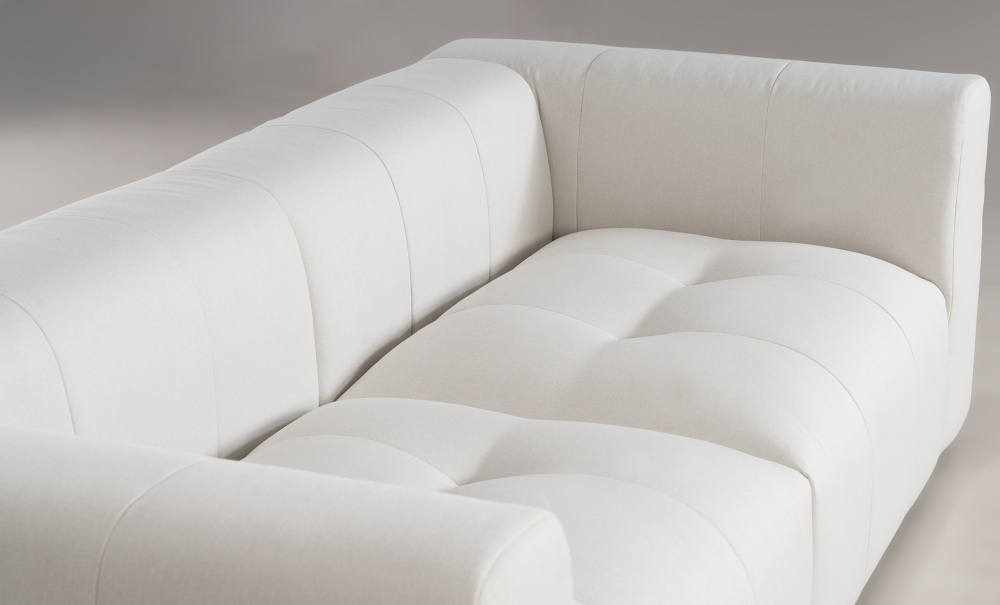 CLOUD 3-sitssoffa Beige i gruppen Vardagsrum / Soffor / 3-sits soffor hos SoffaDirekt.se (CL-3S-BE)