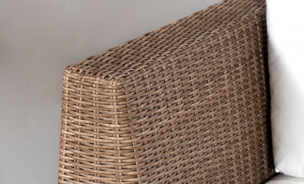 GREENVILLE Soffa M Konstrotting i gruppen Utembler / Trdgrdssoffor hos SoffaDirekt.se (GRE-2S-RATTAN)