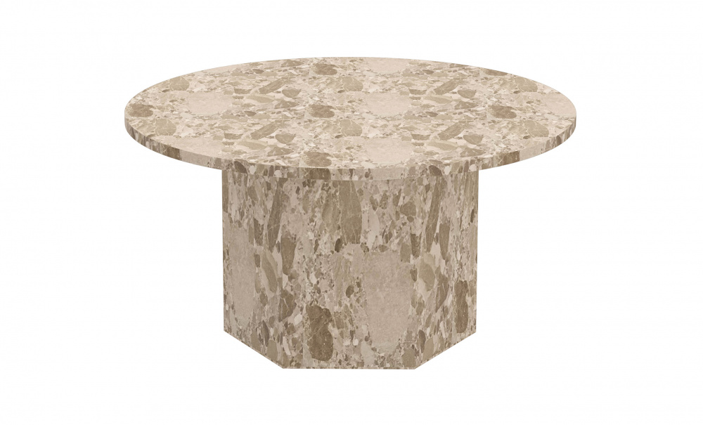 VERA Soffbord 80 Marmor Beige i gruppen Vardagsrum / Soffbord / Marmorbord hos SoffaDirekt.se (H000023741)