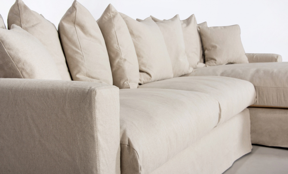 MONACO Premium Divansoffa Hger Beige i gruppen Vardagsrum / Soffor / Beiga soffor hos SoffaDirekt.se (MO3DBE)