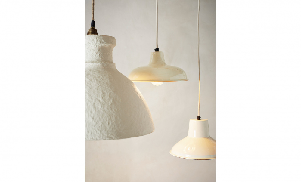 MACHE Lampskrm 43 Offwhite i gruppen Belysning / Tillbehr / Lampskrmar hos SoffaDirekt.se (MS2402-01)