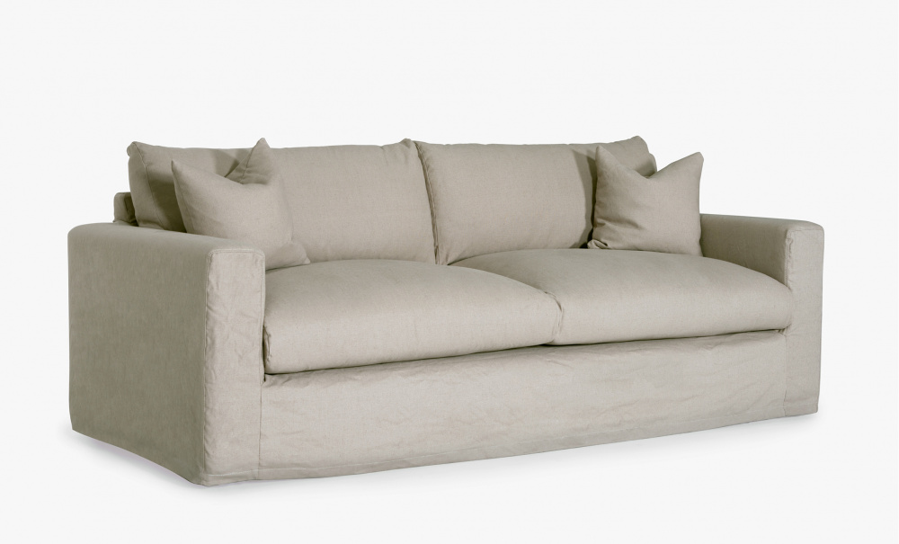 MAXIME 3-sitssoffa Beige i gruppen Vardagsrum / Soffor / Beiga soffor hos SoffaDirekt.se (MX3SBE)