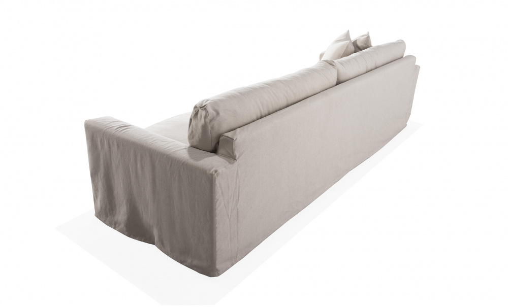 MAXIME 4-sitssoffa Beige i gruppen Vardagsrum / Soffor / Beiga soffor hos SoffaDirekt.se (MX4SBE)