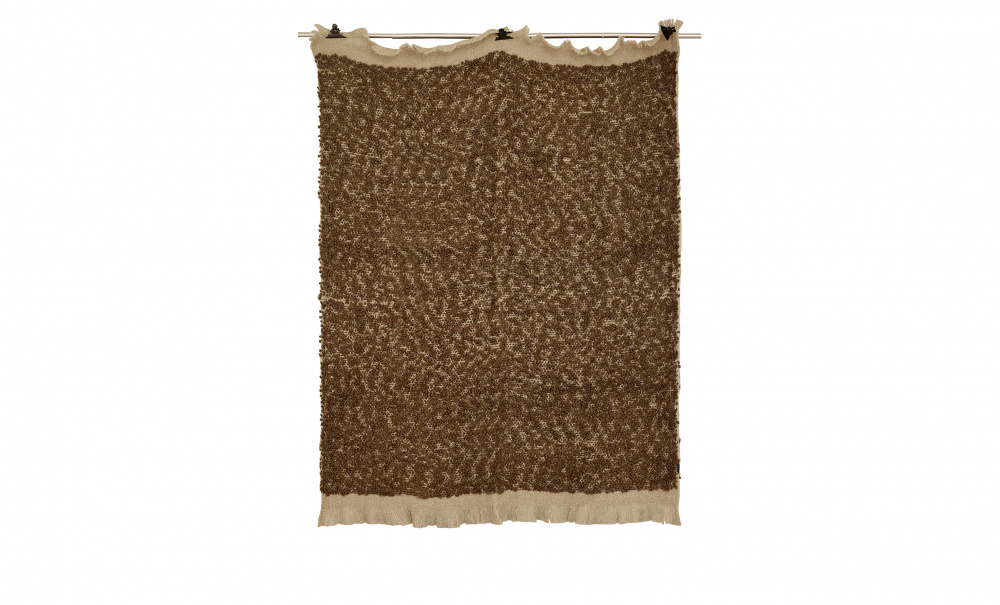 BOUCLE Mohair Pld Brun i gruppen Mattor & Textil / Pldar hos SoffaDirekt.se (N862409-74)