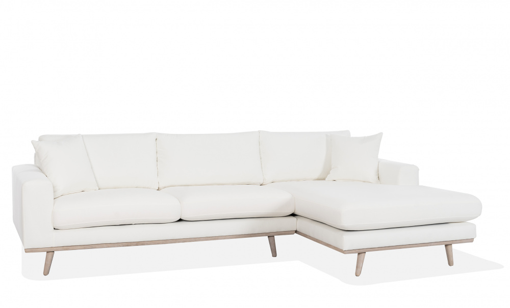 STOCKHOLM PREMIUM Divansoffa Hger Beige i gruppen Vardagsrum / Soffor / Divansoffor hos SoffaDirekt.se (ST3D-BABE)