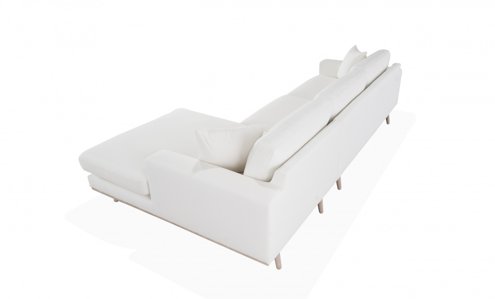 STOCKHOLM PREMIUM Divansoffa Hger Beige i gruppen Vardagsrum / Soffor / Divansoffor hos SoffaDirekt.se (ST3D-BABE)