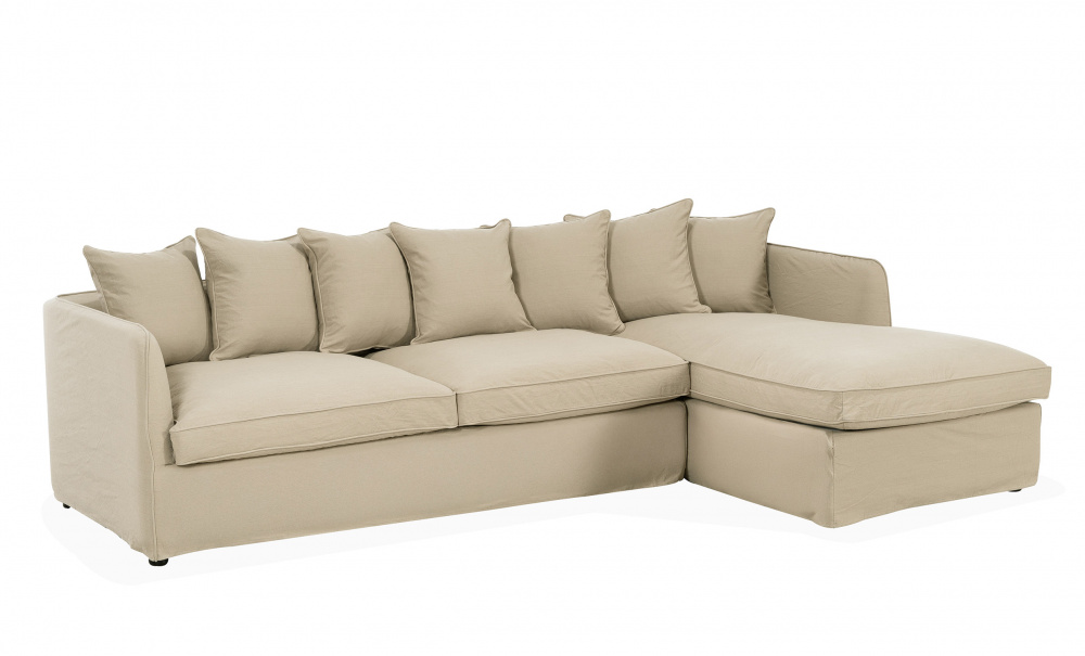 STEDFORD Bddsoffa Divan Hger Khaki i gruppen Vardagsrum / Soffor / Beiga soffor hos SoffaDirekt.se (STF-CORN-RHF-067-2D)