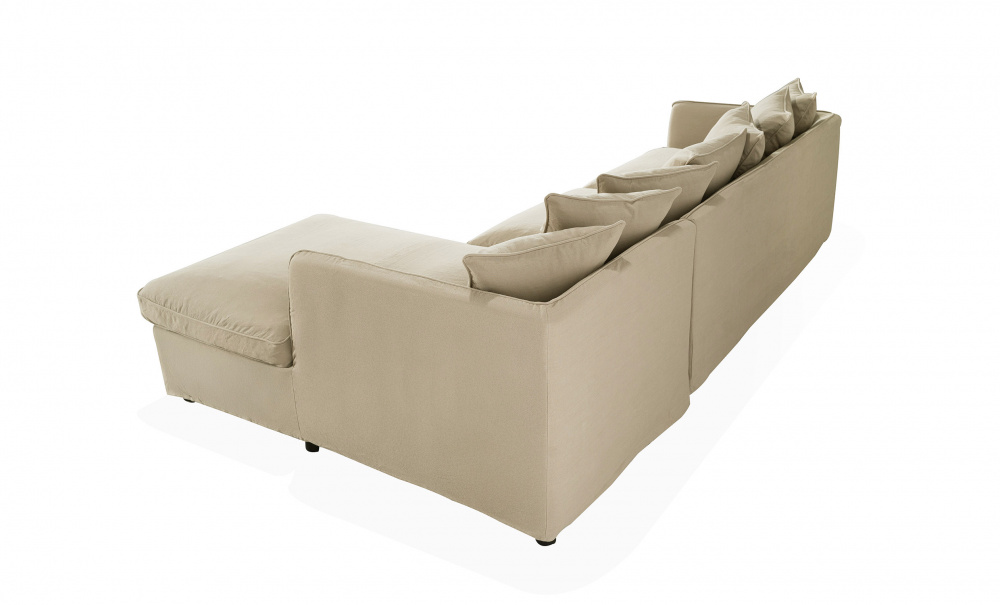 STEDFORD Bddsoffa Divan Hger Khaki i gruppen Vardagsrum / Soffor / Beiga soffor hos SoffaDirekt.se (STF-CORN-RHF-067-2D)