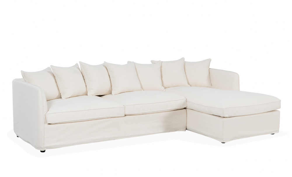 STEDFORD Bddsoffa Divan Hger Beige i gruppen Vardagsrum / Soffor / Bddsoffor / Bddsoffa Beige hos SoffaDirekt.se (STF-CORN-RHF-067-5D)