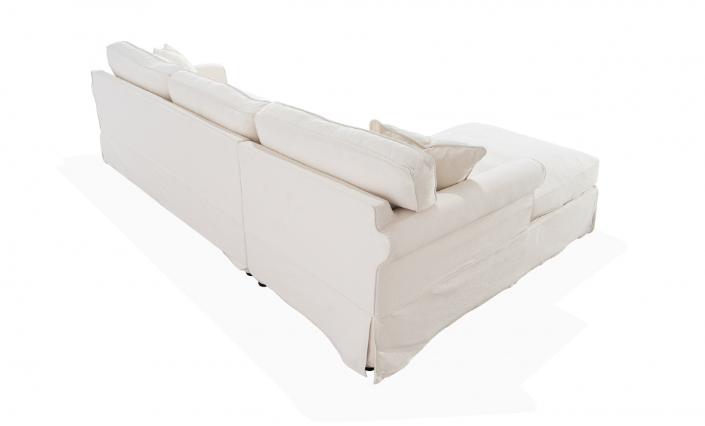 STEDFORD CLASSIC Bddsoffa Divan Vnster Beige i gruppen Vardagsrum / Soffor / Bddsoffor / Bddsoffa Beige hos SoffaDirekt.se (STFCL-CORN-LHF-0675D)